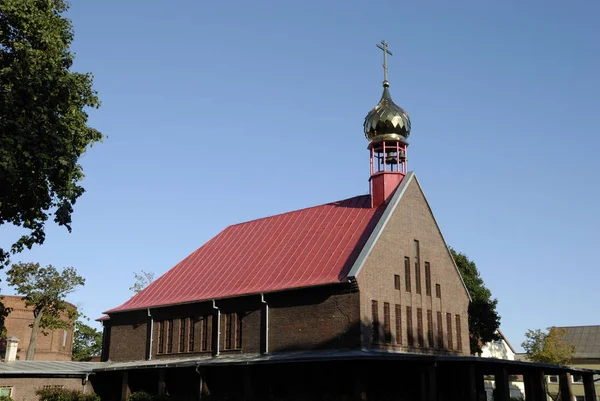 Russisch Orthodoxe Kerk Klaipeda Lithuania — Stockfoto