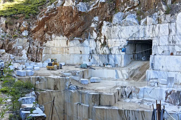 Marble Quarry Carrara Tuscany Italy — Stock Photo, Image