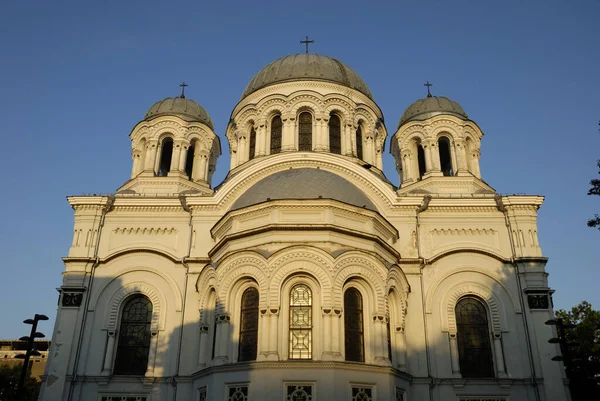 Kościół Archanioła Michała Kaunas Liturgia — Zdjęcie stockowe