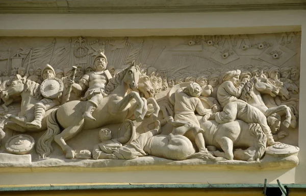 Relief Wilanow Palace Warsaw Poland — Stock Photo, Image
