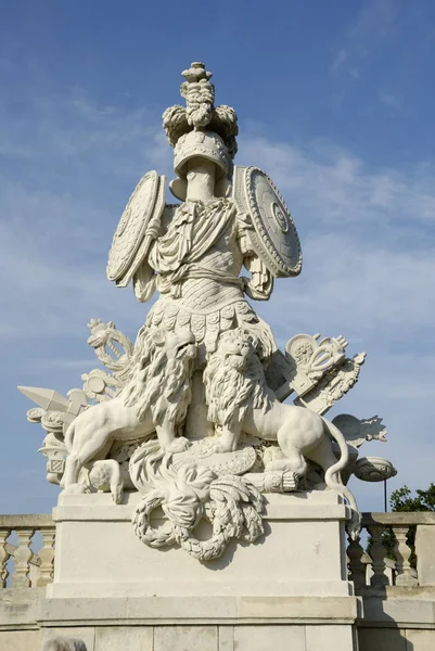 Wien Österreichs Hauptstadt Liegt Osten Der Donau — Stockfoto