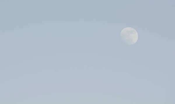 Księżyc Niebie Noc Księżyc — Zdjęcie stockowe