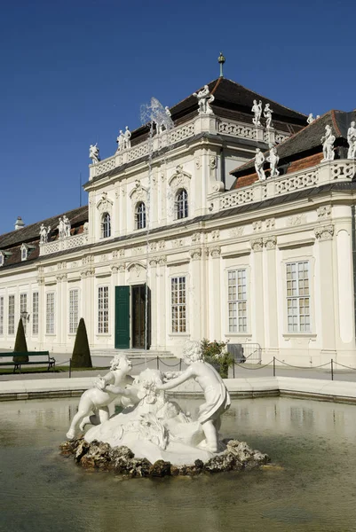 Fuentes Frente Mirador Inferior Viena Austria — Foto de Stock