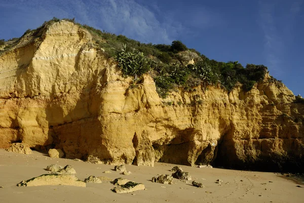 Praia Dona Ana Lagos Algarve Portugal — 스톡 사진