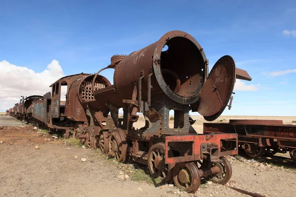 Tren Mezarlığı Hurda Metal — Stok fotoğraf