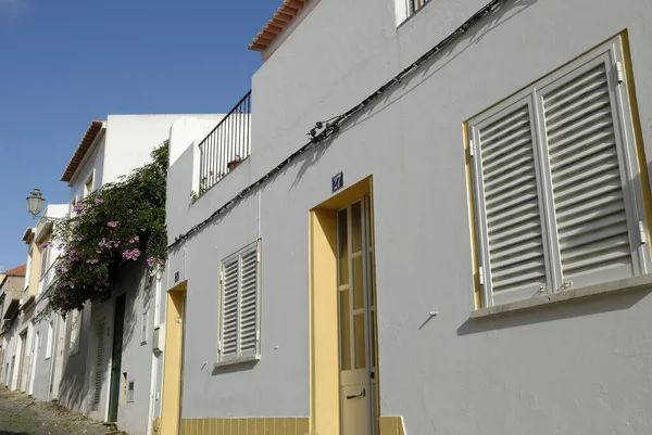 Edifici Residenziali Nel Centro Storico Lagos Algarve Portugal — Foto Stock