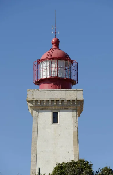 Lighthouse Alfffelina Carvoeiro Algarve Portugal — стоковое фото