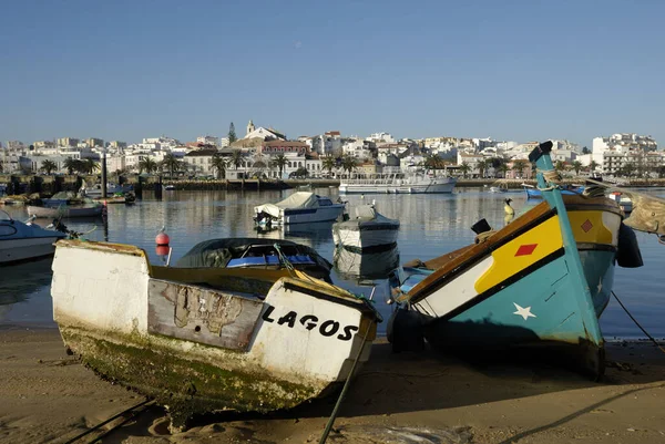 Barche Vela Peschereccio Natanti — Foto Stock