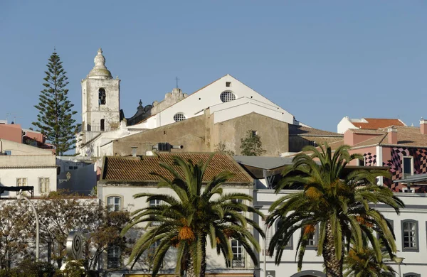 Igreja Sao Sebastiao Lagos Algarve Portugalski — Zdjęcie stockowe