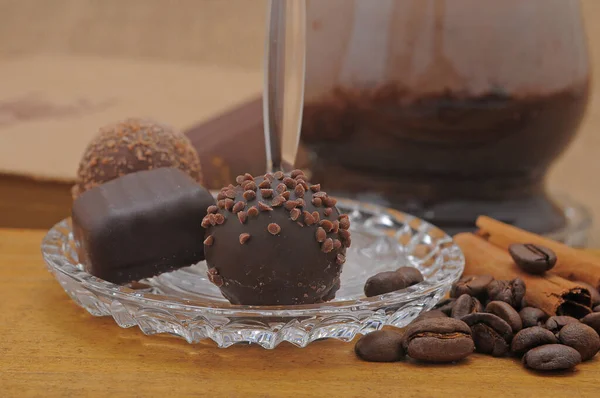 Heerlijk Zoet Dessert Snoepjes — Stockfoto