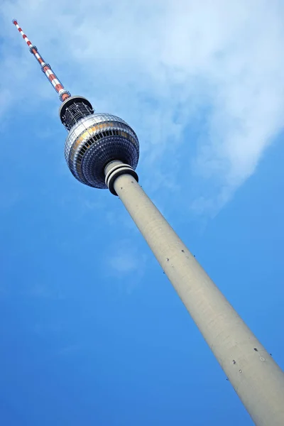 Alexanderplatz Berlin Deki Kulesi — Stok fotoğraf