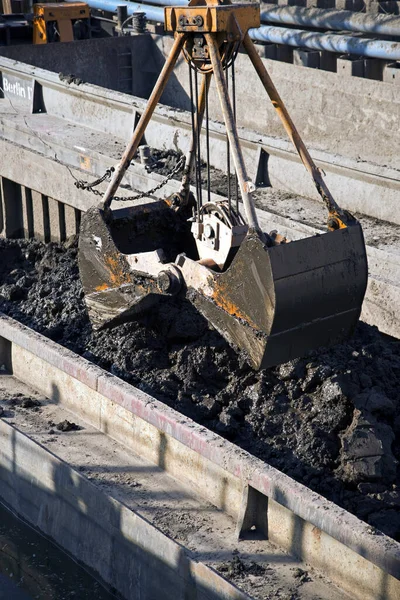 Deepening Work Port — Stock Photo, Image