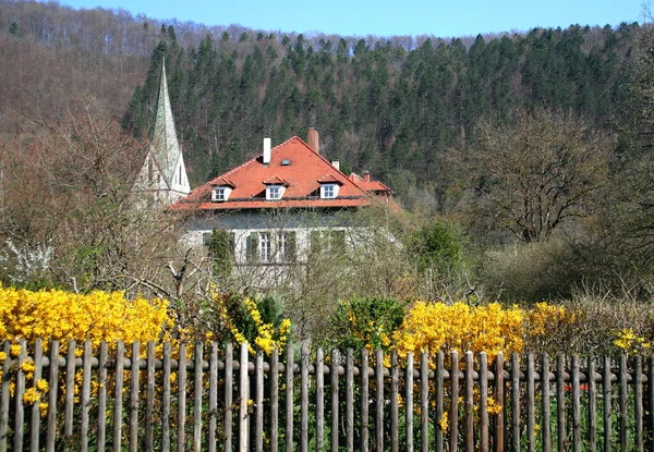 Blaubeuren Una Ciudad Distrito Alb Donau Cerca Ulm Baden Wrttemberg —  Fotos de Stock