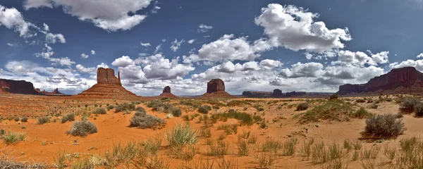 Denkmal Tal Rote Landschaft Arizona Sightseeing — Stockfoto