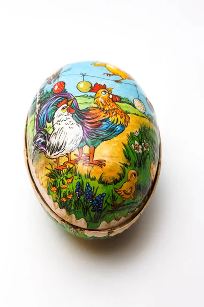 Barevná Vejce Barevná Velikonoční Vajíčka — Stock fotografie