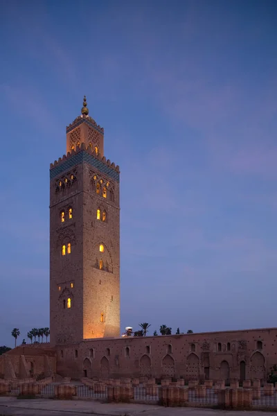 Mezquita Koutoubia Marrakech Morocco —  Fotos de Stock