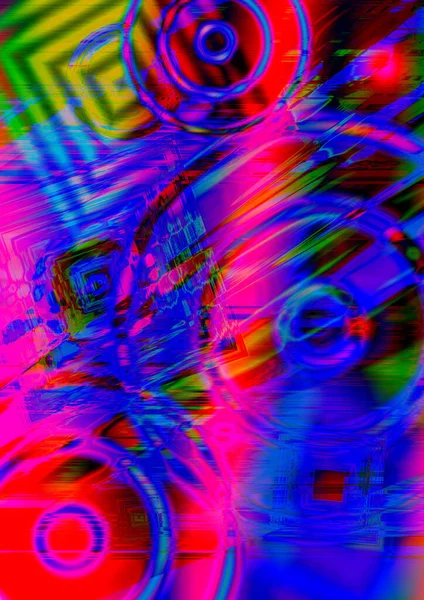 Abstrakter Hintergrund Farbenspiel — Stockfoto