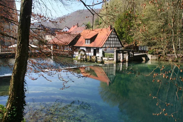 Moinho Blautopf — Fotografia de Stock