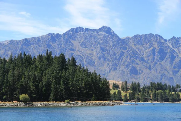 Nova Zelândia Queenstown Lago Wakatipu — Fotografia de Stock