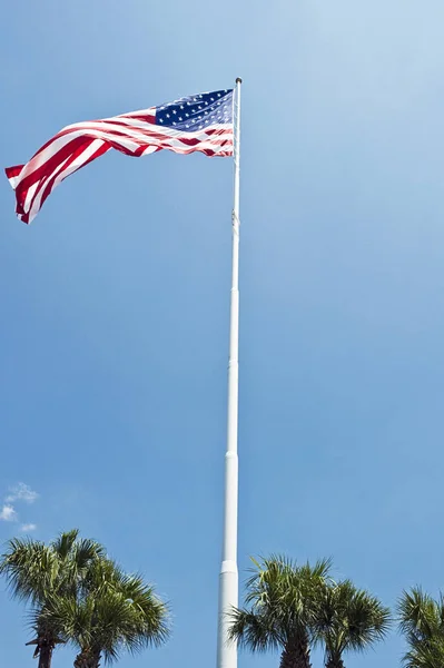 Eua Bandeira Americana Independência Patriotismo — Fotografia de Stock