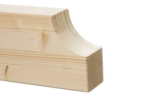 Деревянный Ящик Белом Фоне — стоковое фото