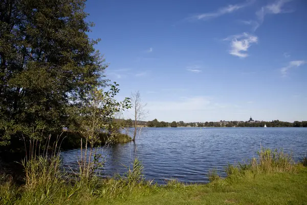 Panorámás Kilátás Városi Épületekre — Stock Fotó