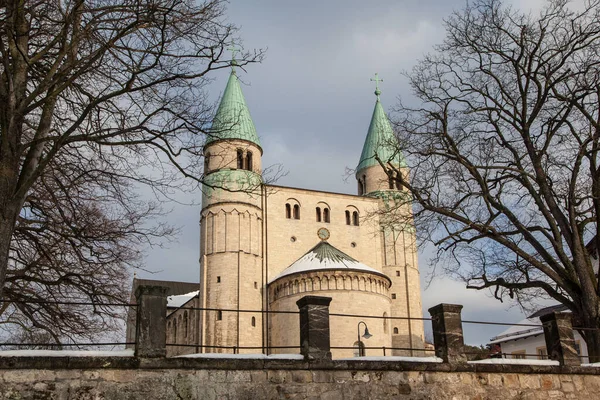 Stiftskirche Cyriakus Gernrode Dans Les Montagnes Harz — Photo