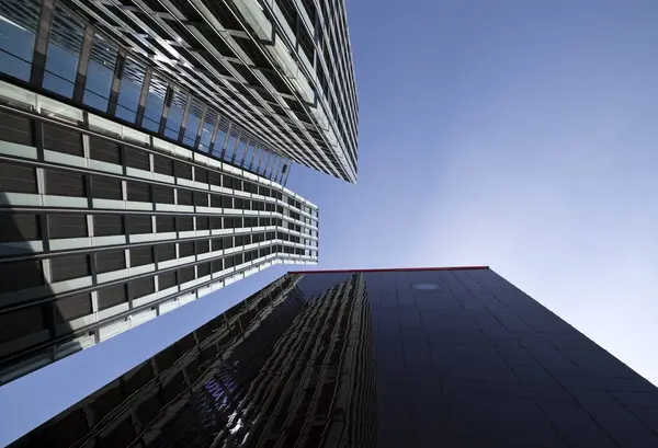 Vista Panorámica Majestuosa Ciudad Urbana — Foto de Stock