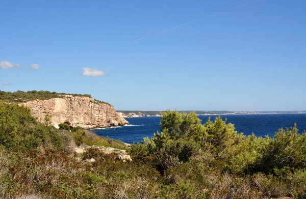 Menorca Landschap Aan Zuidkust Camin Cavalls — Stockfoto