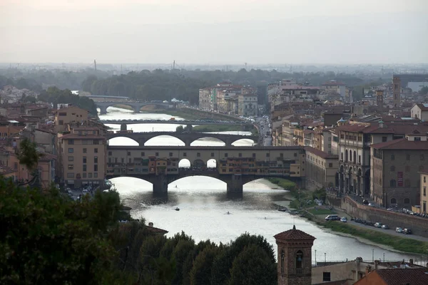 Ponte Vecchio Florence Toscane Italië — Stockfoto