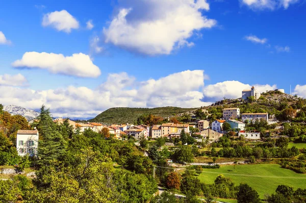 Vista Panoramica Del Paesaggio Paesaggistico Atmosferico — Foto Stock