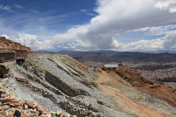 ポトシ ボリビアの銀鉱山 — ストック写真