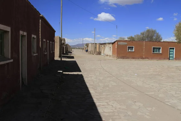 Cidade Pequena San Cristobal Eduardo Alveroa Uyuni Bolívia — Fotografia de Stock