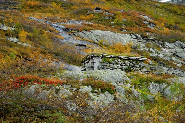 Noruega Sobre Paisagem Natural Fundo — Fotografia de Stock