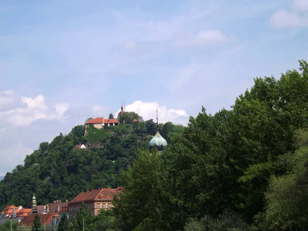 Schilderachtig Uitzicht Majestueuze Middeleeuwse Architectuur — Stockfoto