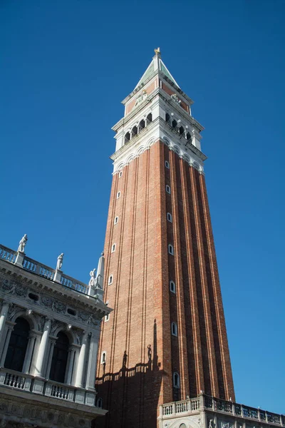 San Marco Dzwonnica Wenecja — Zdjęcie stockowe