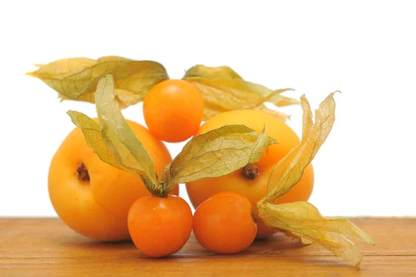 Physalis Sobre Fondo Blanco —  Fotos de Stock