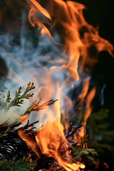Раскалённое Пламя — стоковое фото