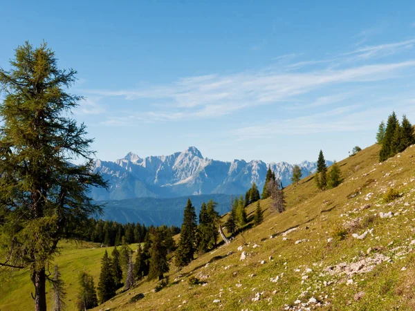 Horská Krajina Rakousku — Stock fotografie