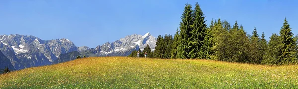 Eckbauer Garmisch Partenkirchen Bavaria Germany — 스톡 사진