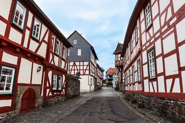 Óváros Történelmi Város Lich Németország — Stock Fotó