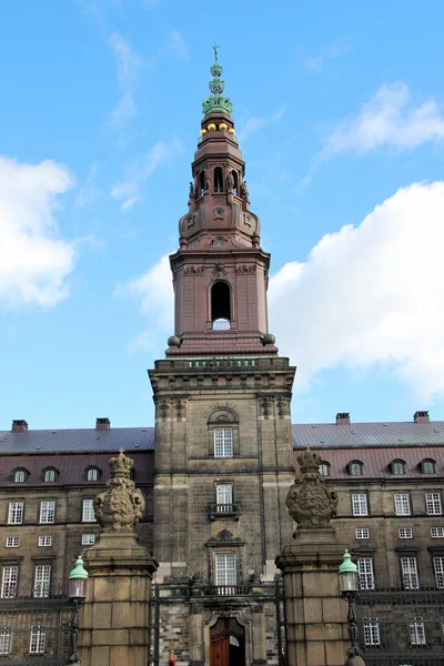 Schloss Christiansborg Kopenhagen — Stockfoto