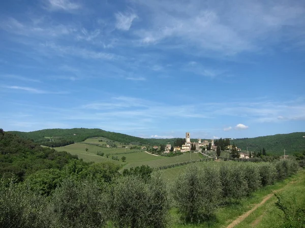 Toscana Uma Região Centro Itália — Fotografia de Stock