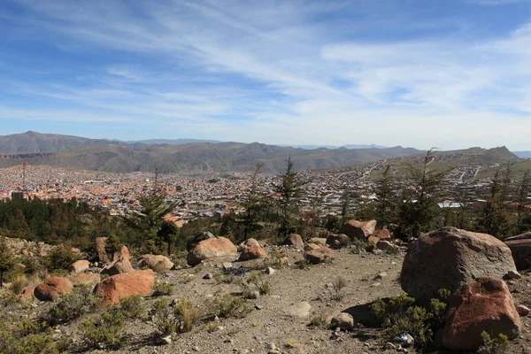 Cerro Rico Bij Potosi — Stockfoto