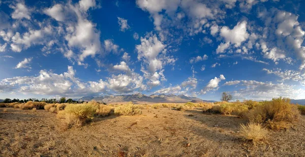 Soluppgång Ugnsdalen Vid Foten Sierra Nevada Owens Valley Biskop Kalifornien — Stockfoto