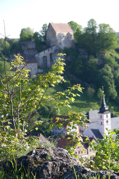 Naturskön Över Kyrka Och Arkitektur Detaljer — Stockfoto