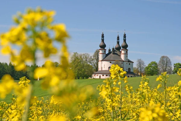 Trinità Chiesa Kappl Vicino Waldsassen — Foto Stock