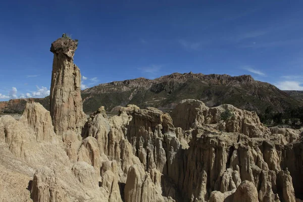 Valle Della Luna Valle Luna Bolivia — Foto Stock