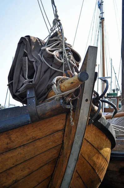 Лук Рыбацкой Лодки Голландия — стоковое фото