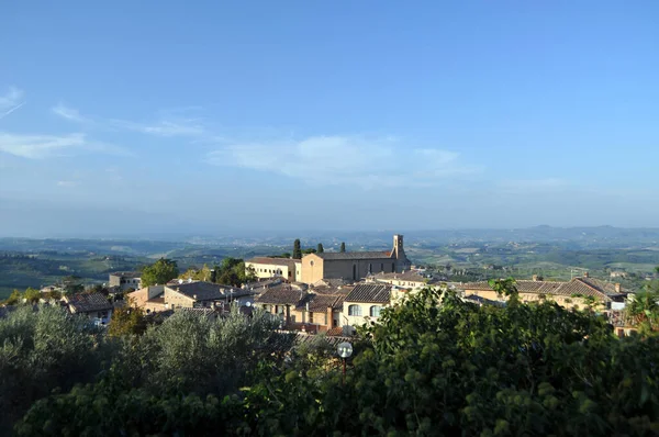 San Gimignano Italian Hill Town Tuscany — Stock Photo, Image